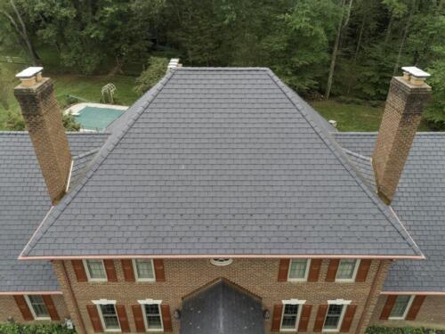 Davinci Synthetic Slate_front upper roof